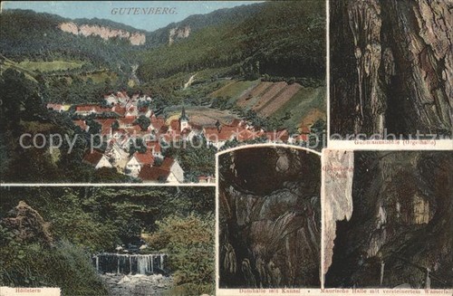 Gutenberg lenningen maurische - gutenberg,